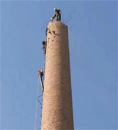 郑州烟囱拆除公司安全防范措施 及注意事项