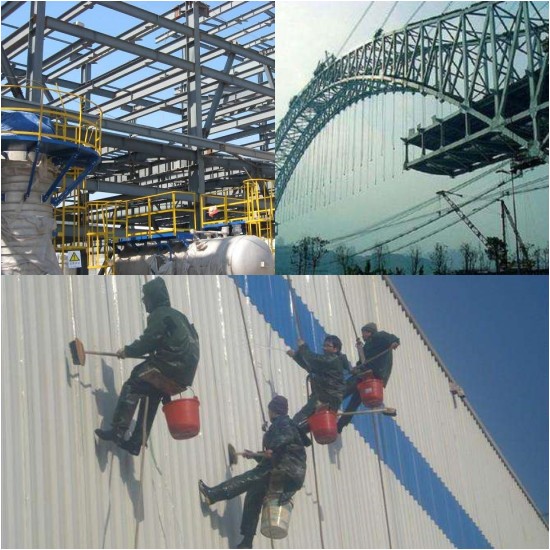 应城钢结构刷油漆公司：拥有完善的专业技术和团队
