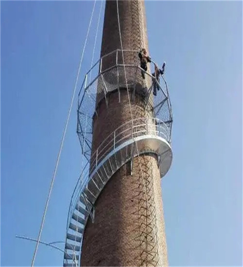 邓州烟囱安装爬梯公司尺寸定做 值得信赖
